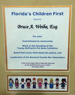 FL Children First Certificate